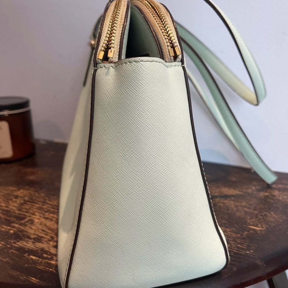 Kate Spade Purse Mint Green Cedar Street Maise Shoulder Medium Satchel Purse - Picture 5 of 12